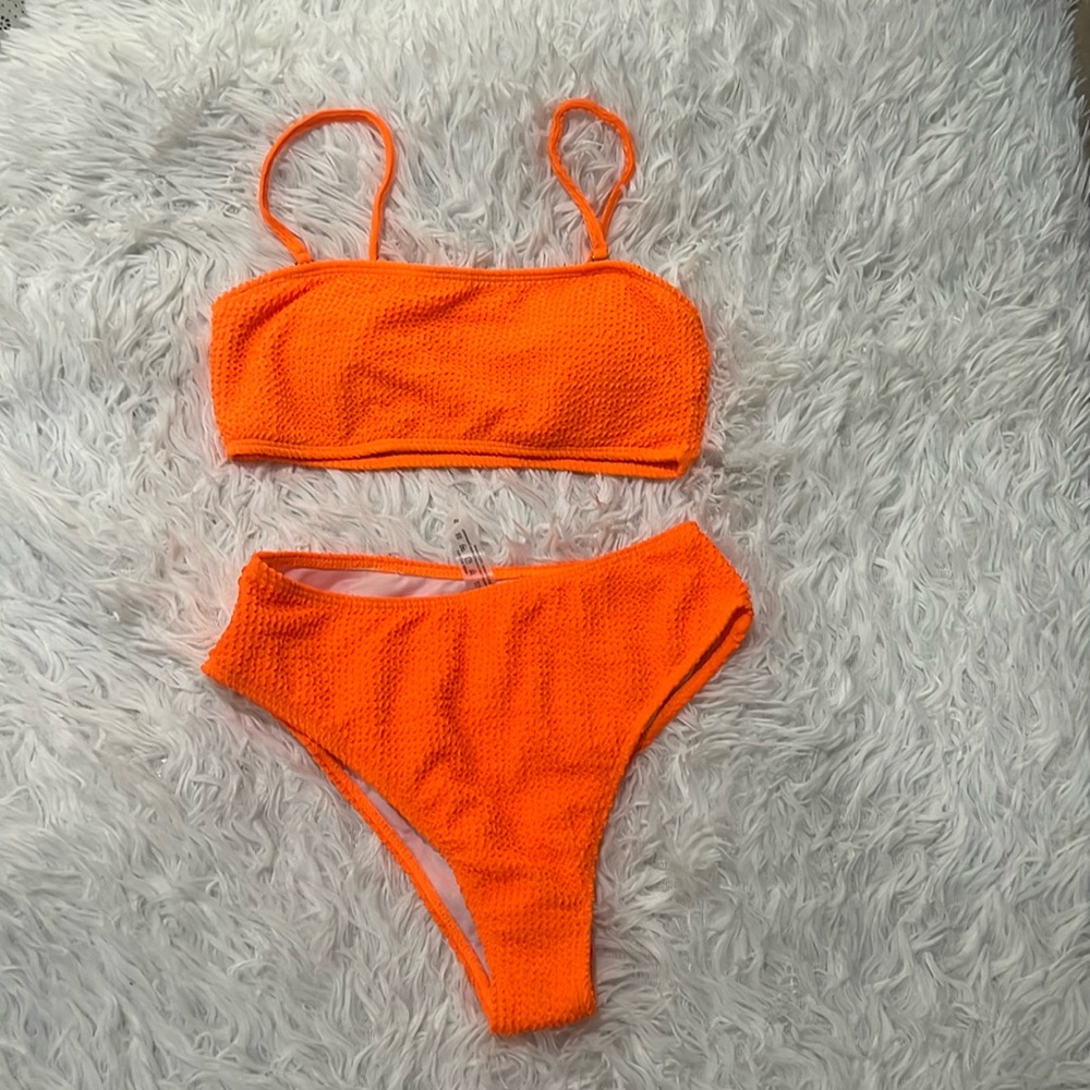 Swim suit orange 🍊 size S